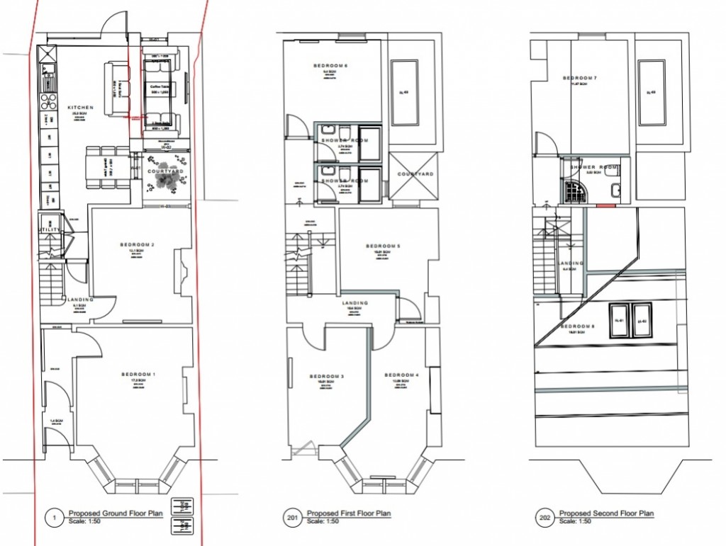 Floorplans For Room 6, Oldfield Place, Bristol, BS8